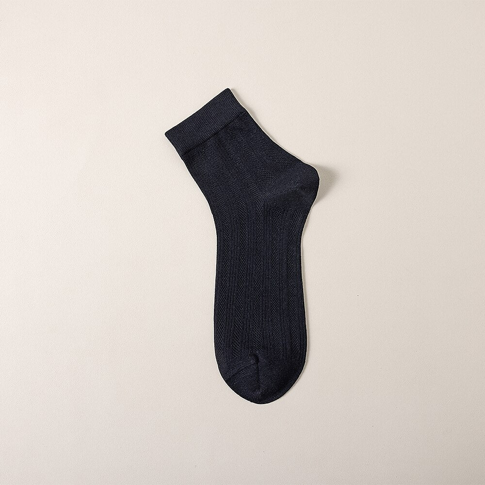 100% Cotton Classic Socks - oukumen