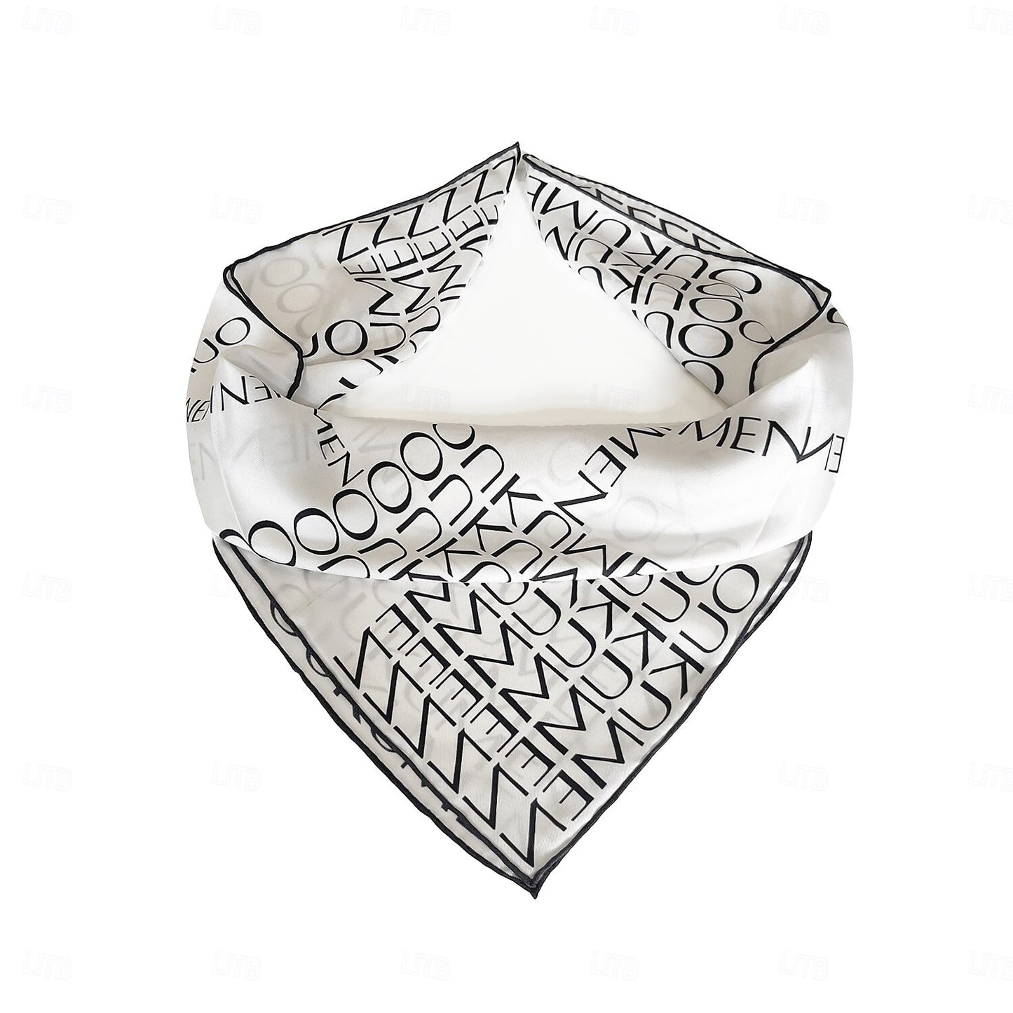 100% Silk OUKUMEN Bandana Scarf - oukumen