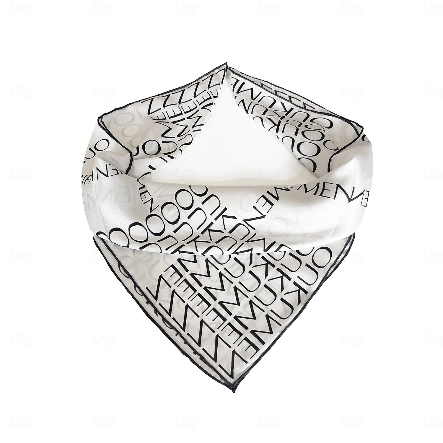 100% Silk OUKUMEN Bandana Scarf - oukumen