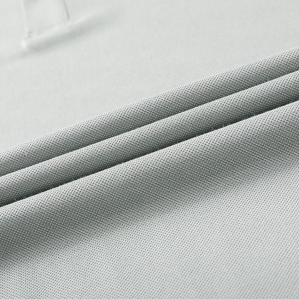 Business Casual Silk Cotton Blend Polo - oukumen