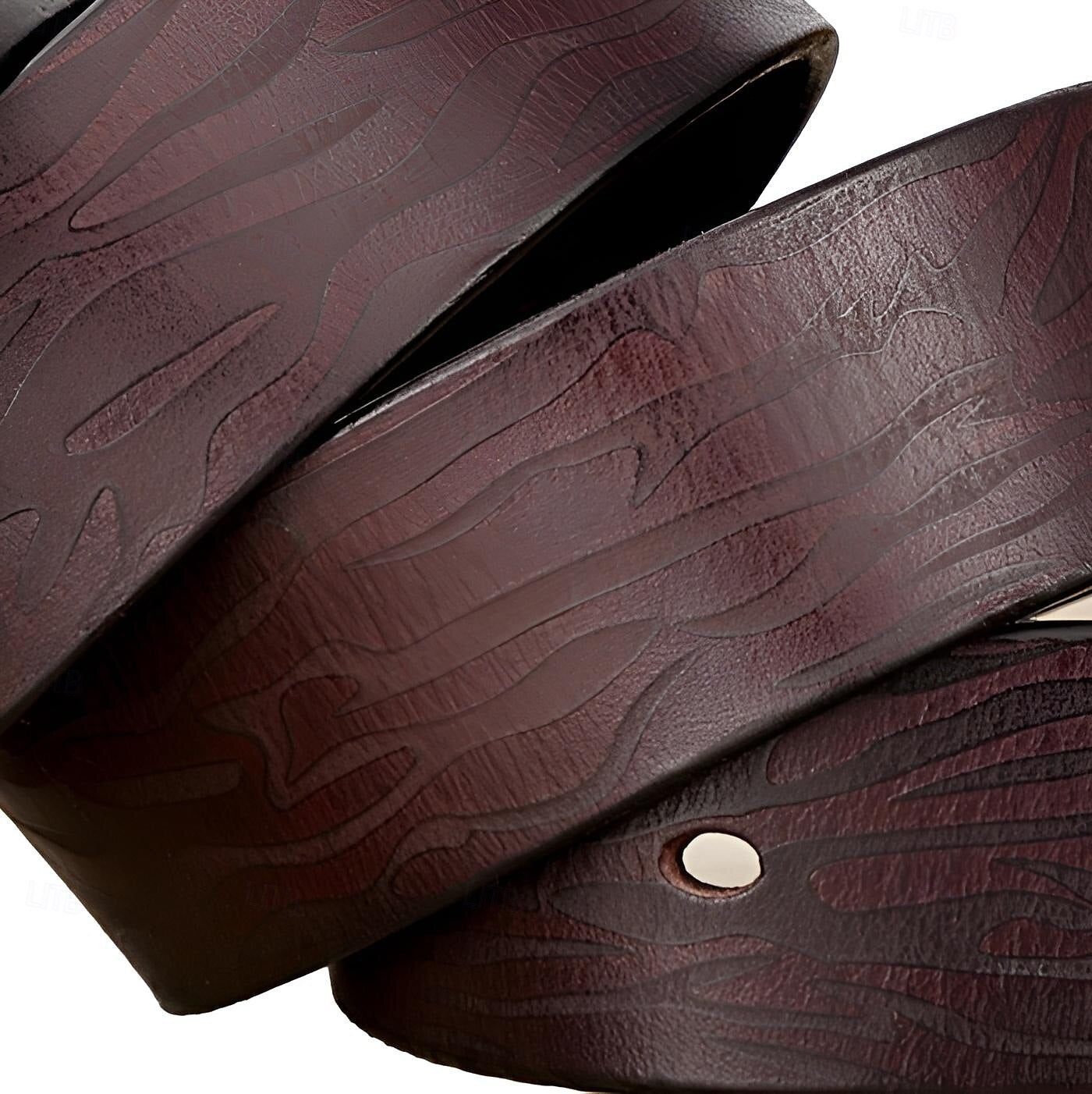 Men's Vintage Cowhide Leather Belt - oukumen