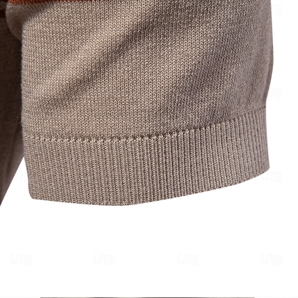 Quarter Zip Short Sleeve Polo - oukumen