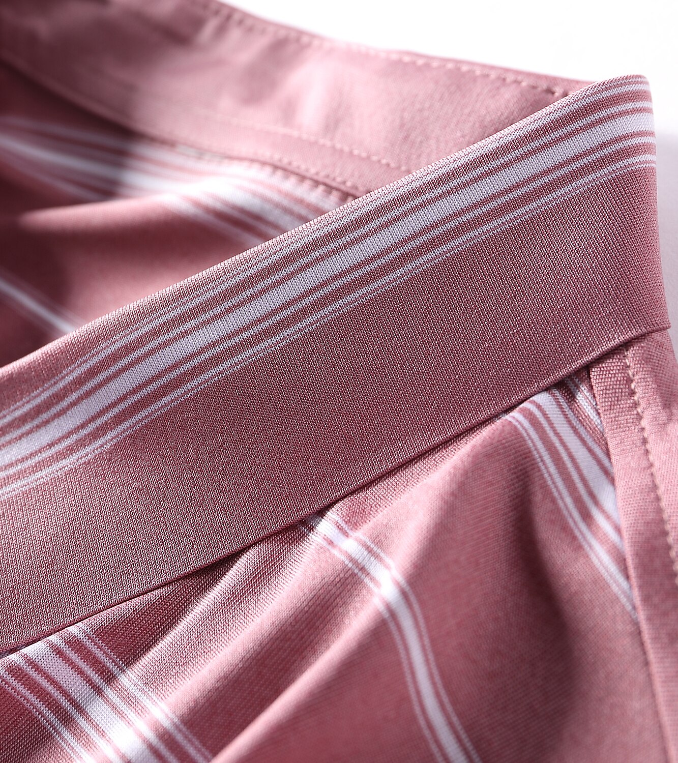 Luxury Striped Silk-Blend Polo Shirt - oukumen