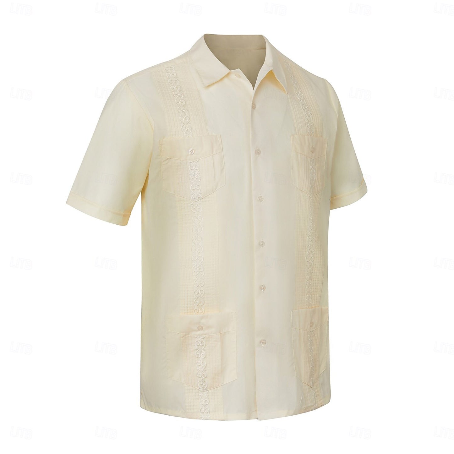 Classic Guayabera Cotton Shirt - oukumen