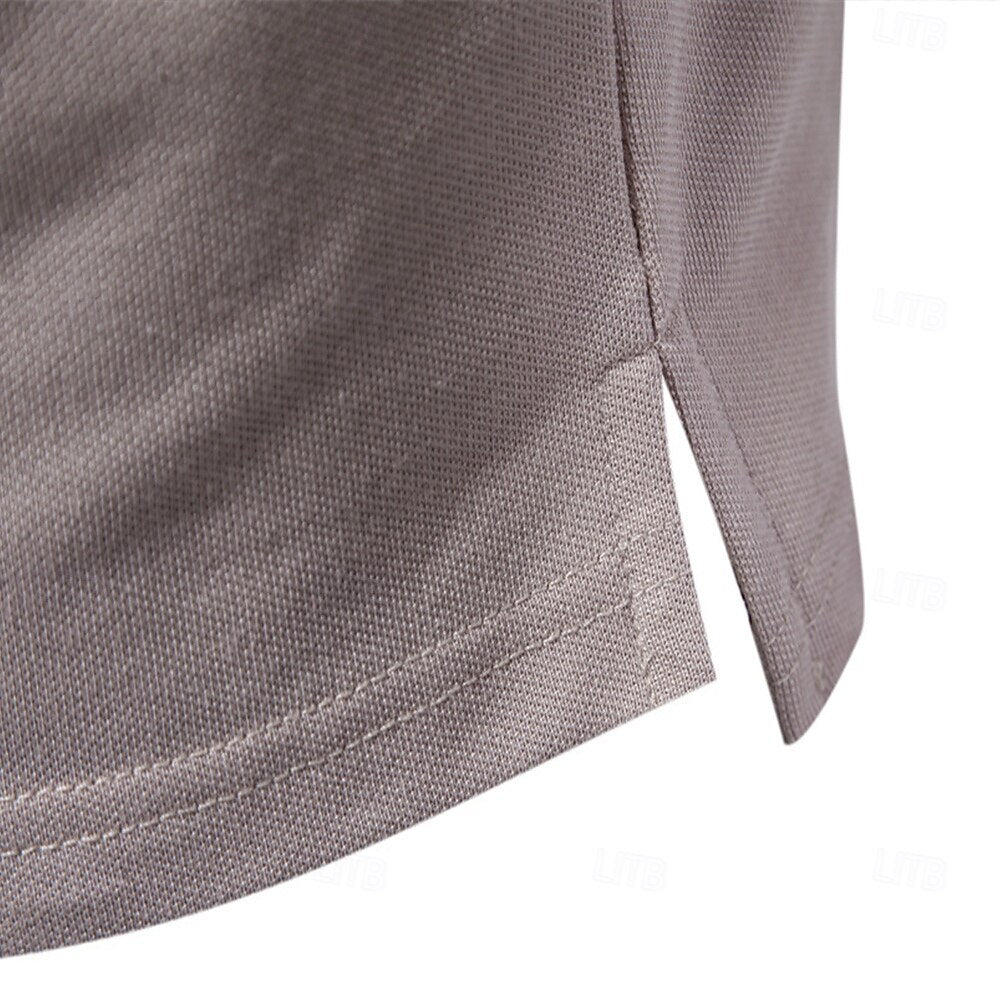 Floral Print Knit Polo Sweater - oukumen