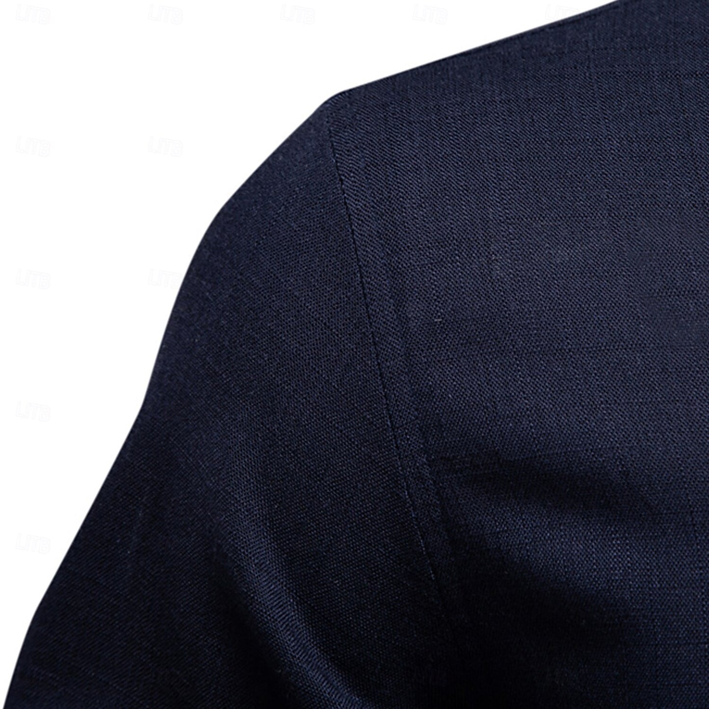 Classic Soft Linen Button-Up Shirt - oukumen