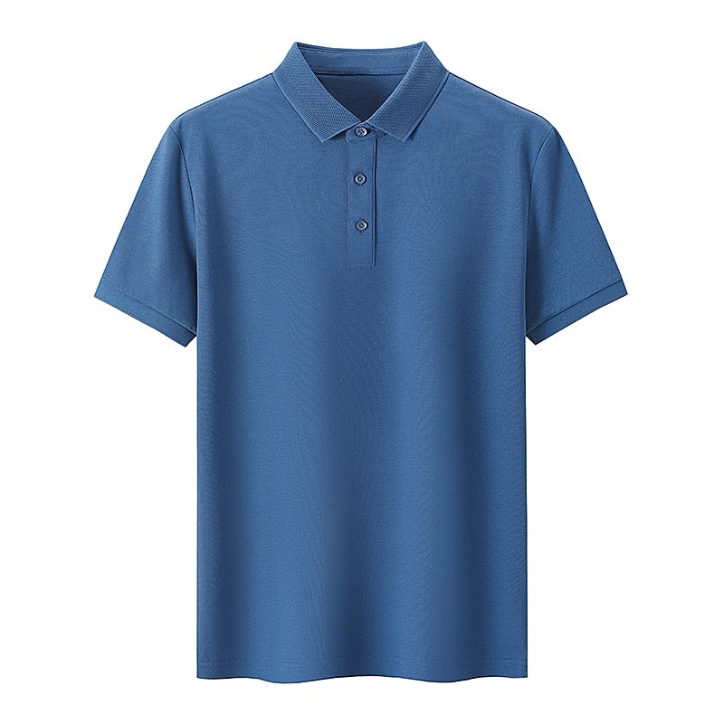 Short Sleeve Business Casual Polo - oukumen