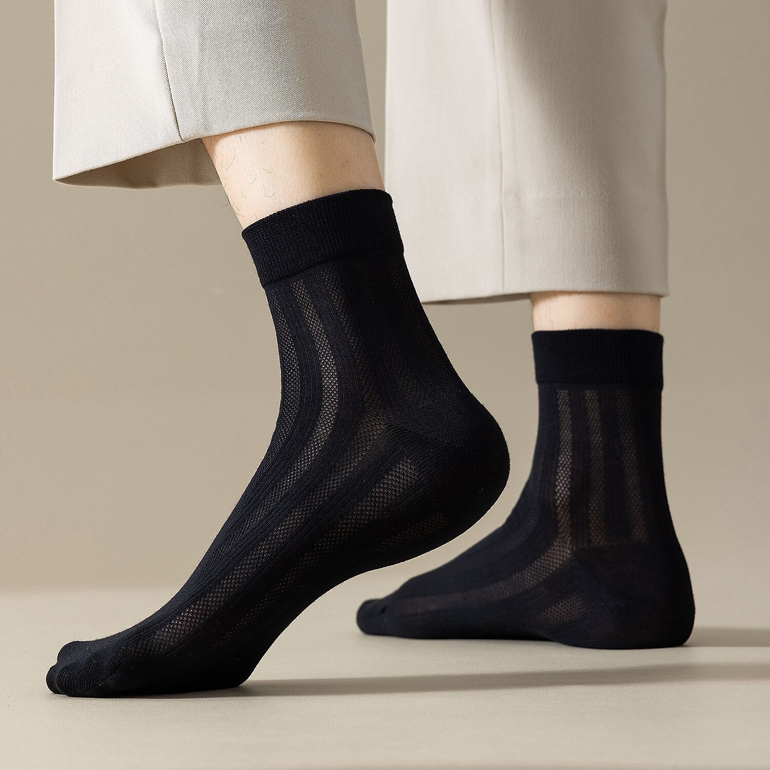 100% Cotton Classic Socks - oukumen