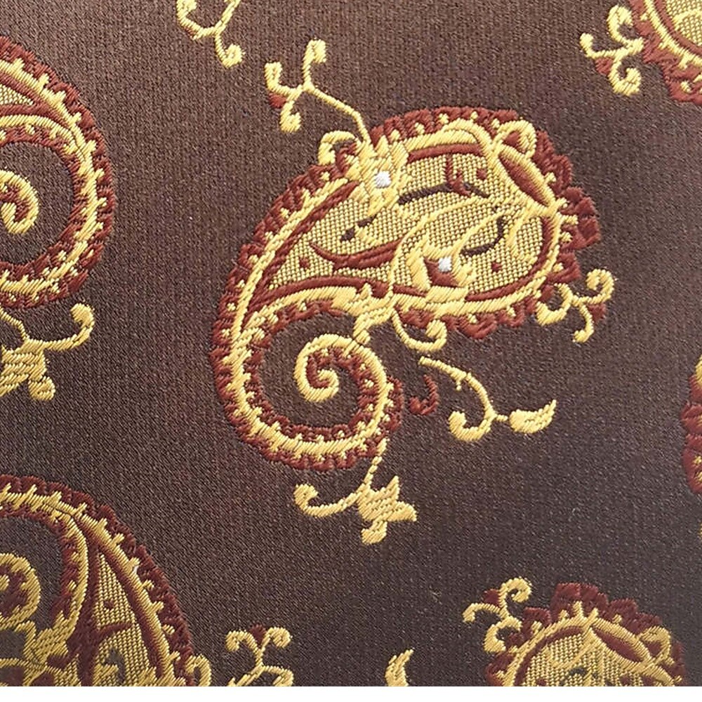100% Silk Paisley Tie - oukumen