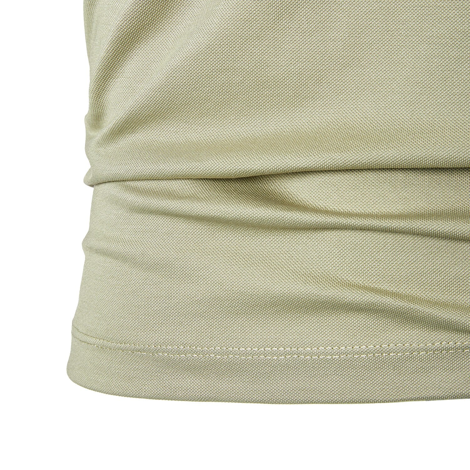 Cotton Silk Timeless Solid Color Polo - oukumen