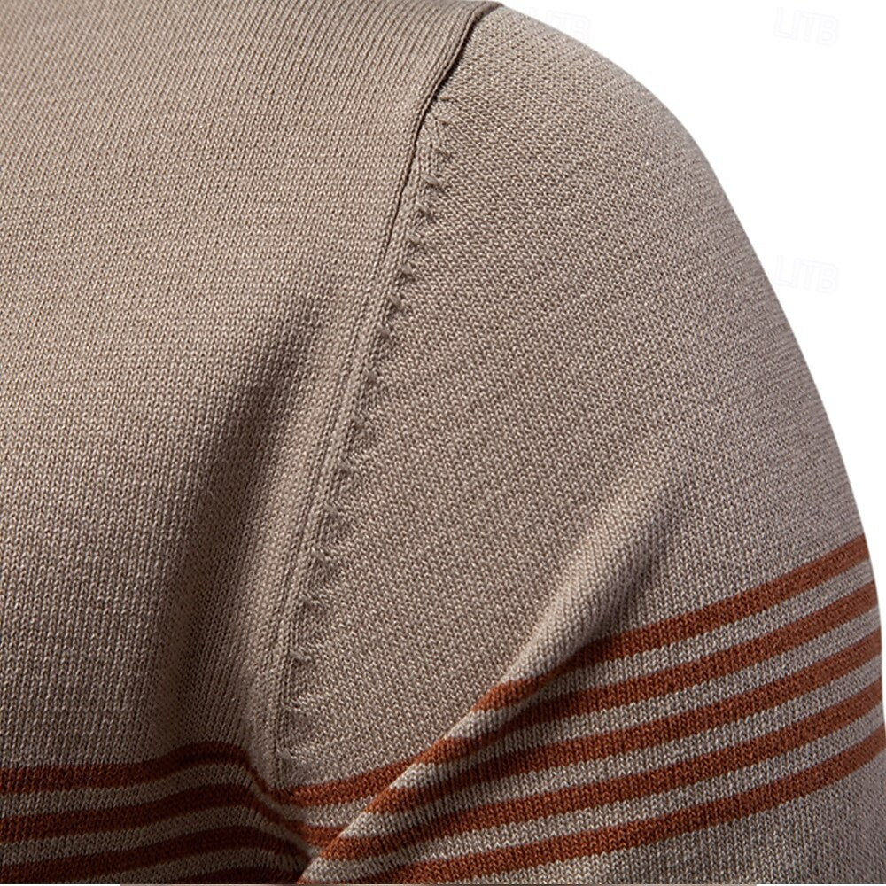 Quarter Zip Short Sleeve Polo - oukumen