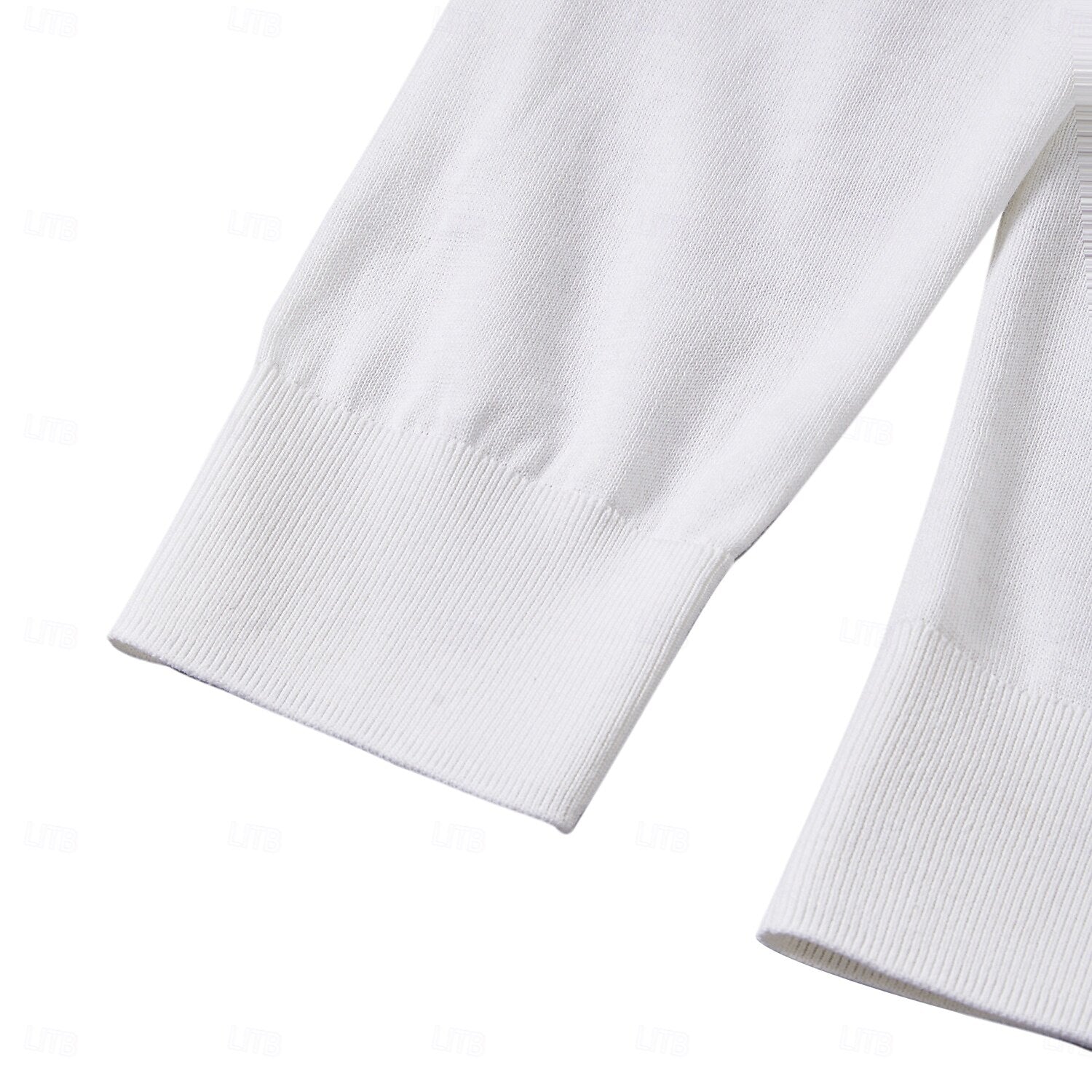 Linen-Silk Quarter Zip Pullover Sweater - oukumen