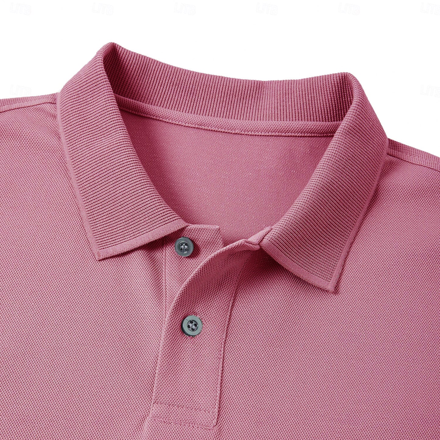 Cotton Linen Classic Fit Polo - oukumen