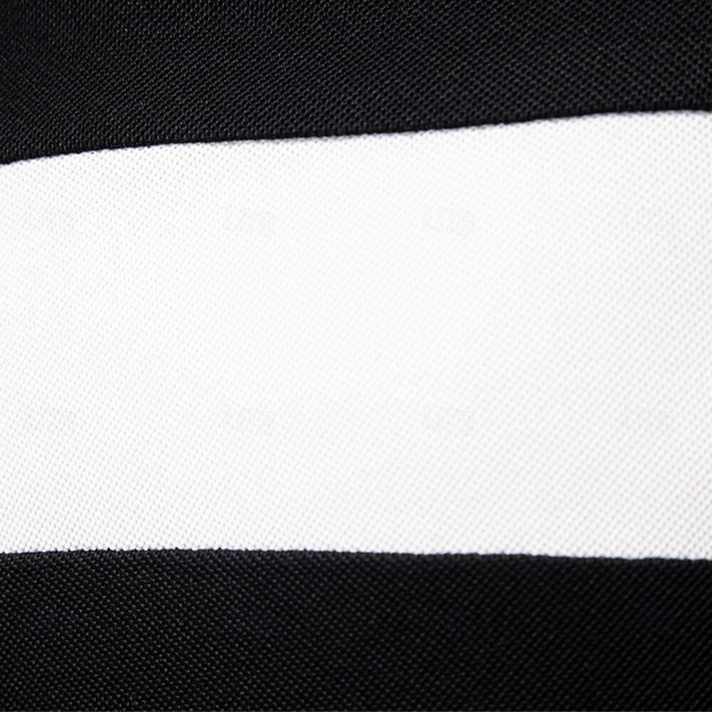 Contrast Panel Knit Polo - oukumen