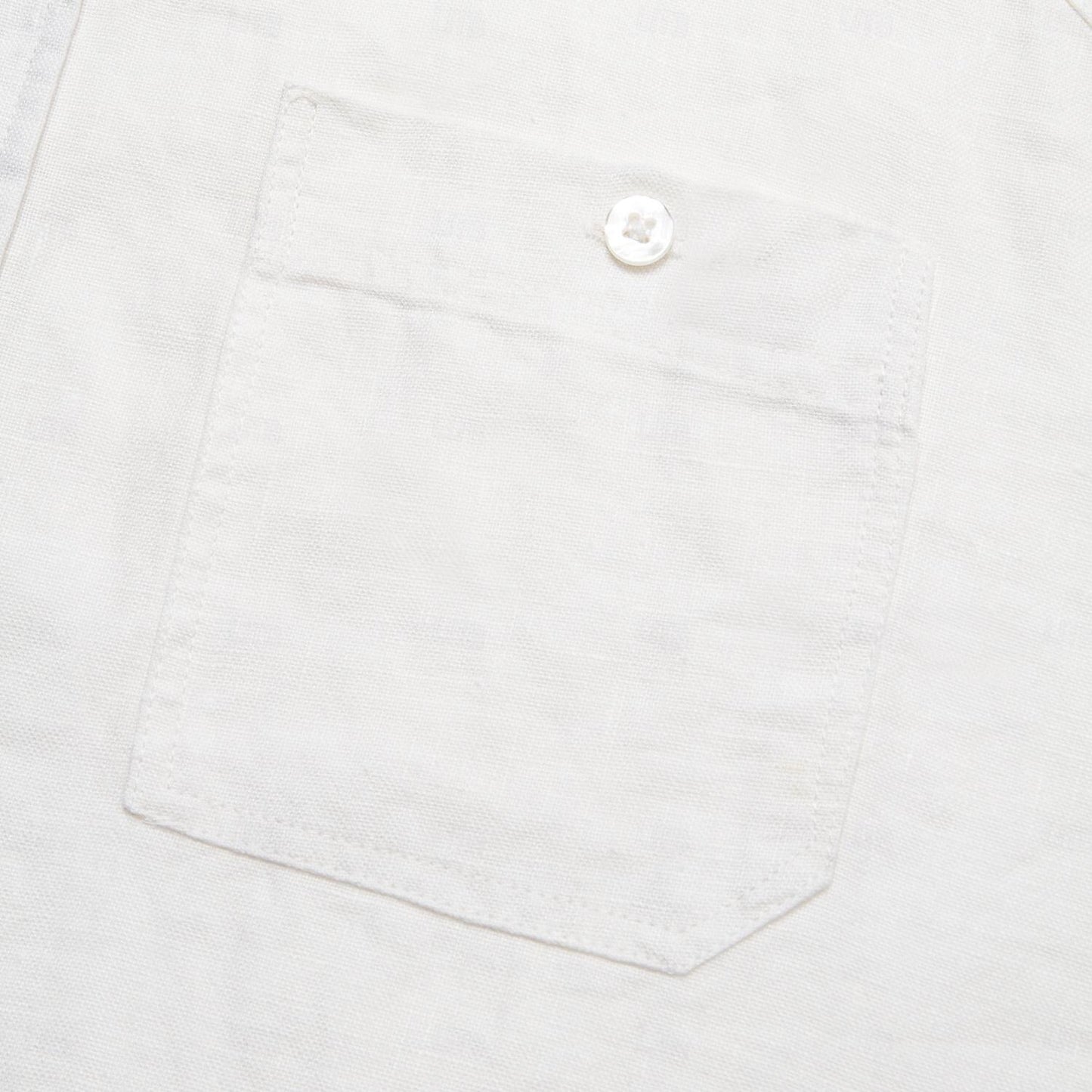 100% Linen Fold-over Collar Casual Shirt - oukumen