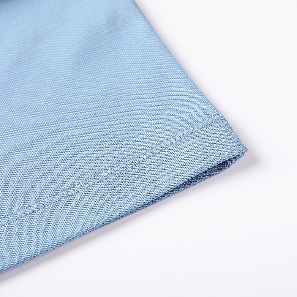 Business Casual Silk Cotton Blend Polo - oukumen