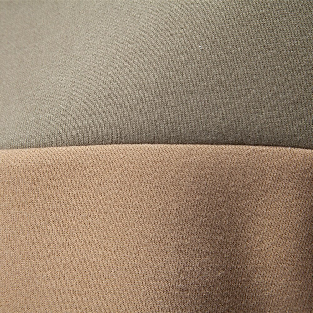 Cotton-Blend Colorblock Knit Polo Sweater - oukumen
