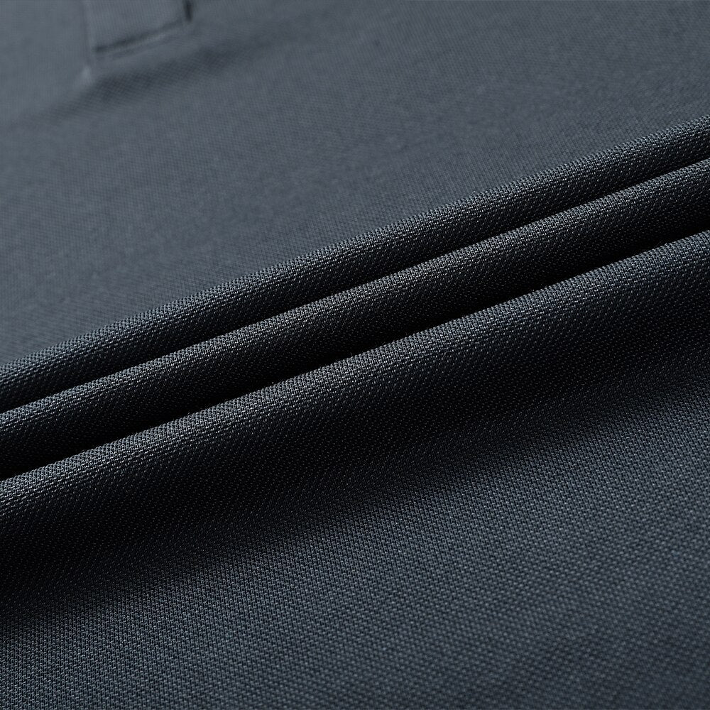 Business Casual Silk Cotton Blend Polo - oukumen
