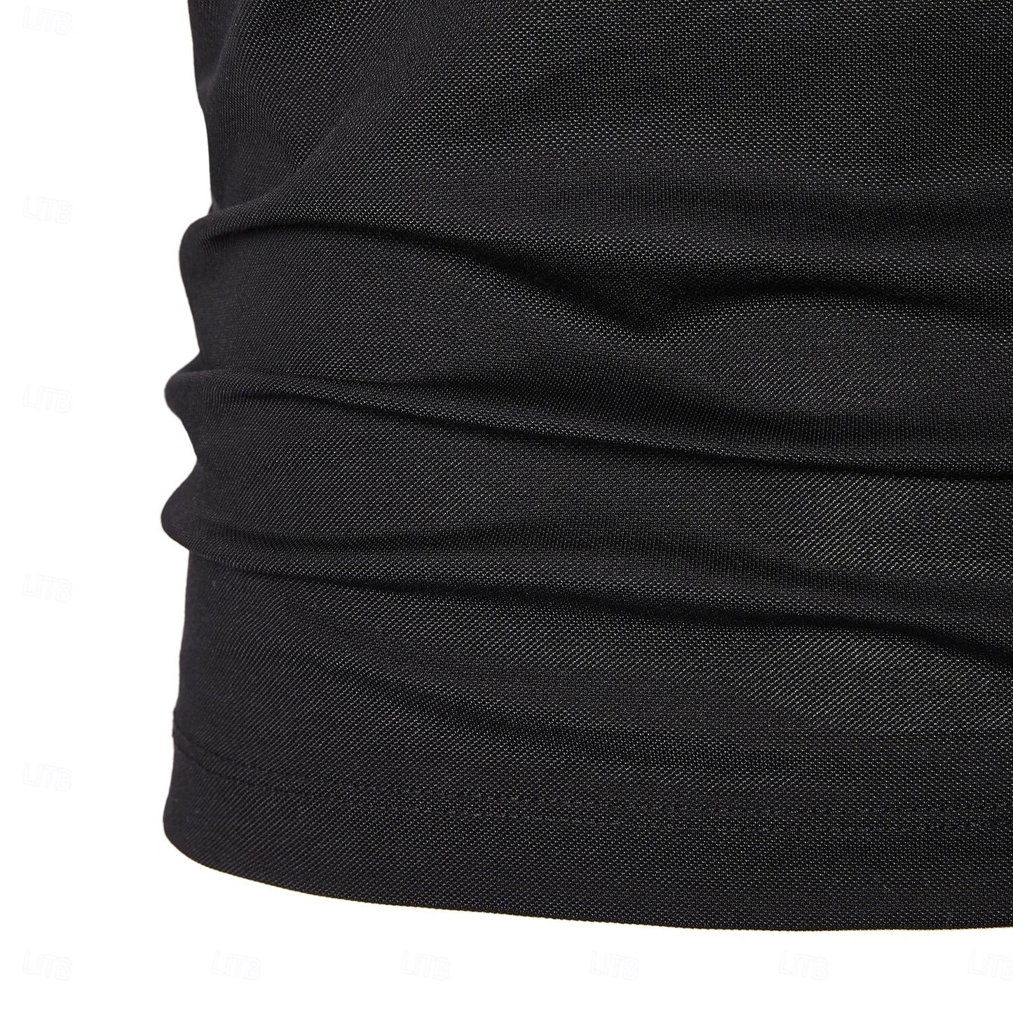 Cotton-Silk Quarter-Zip Polo - oukumen
