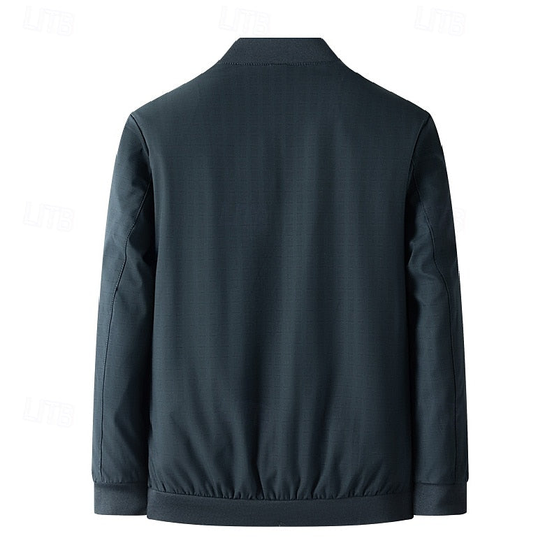 Executive Lightweight Zip-Up Jacket - oukumen