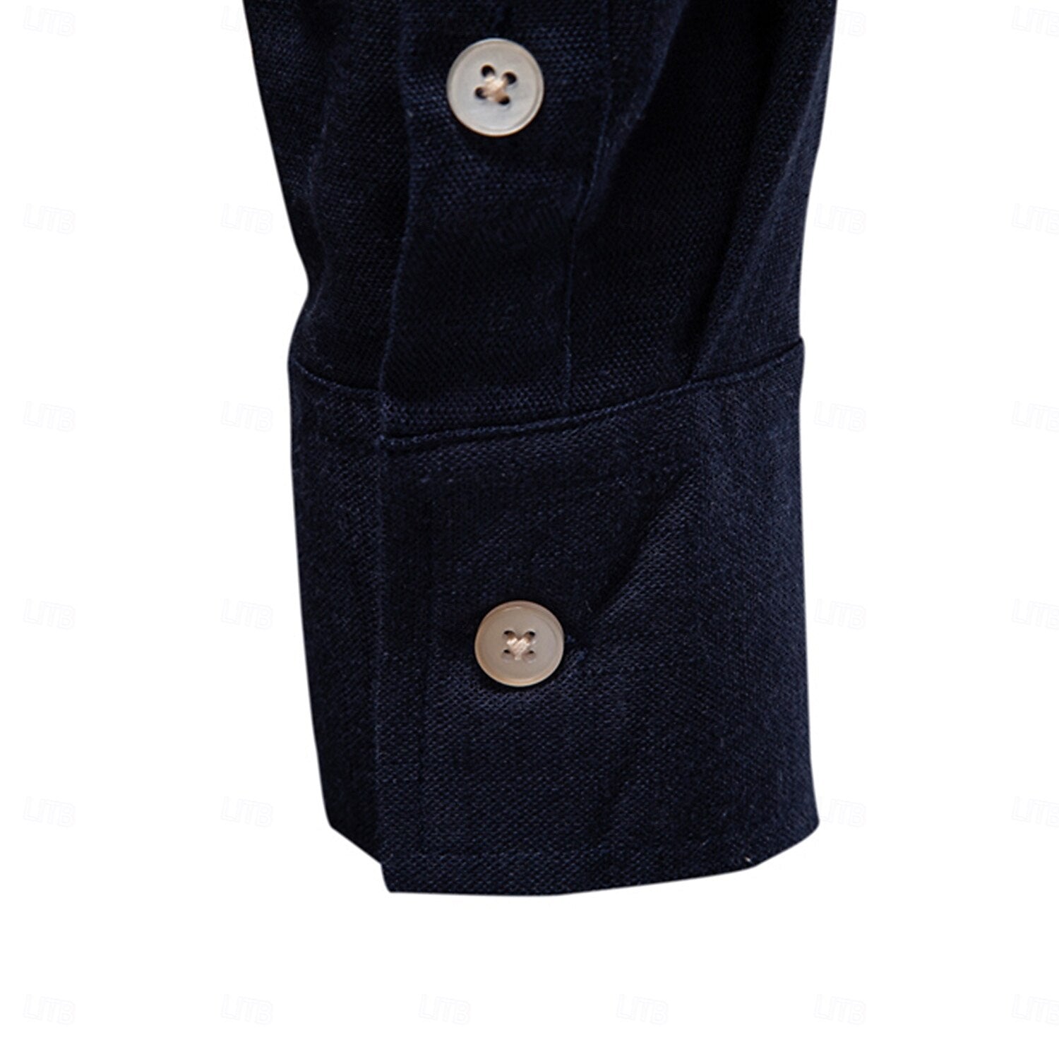 Classic Soft Linen Button-Up Shirt - oukumen