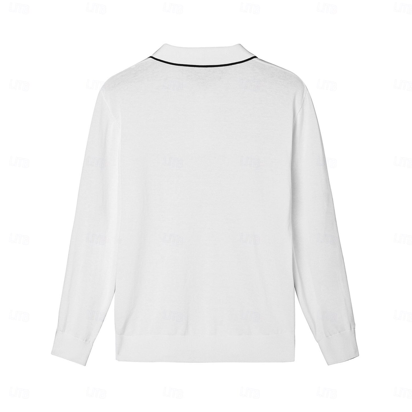 Linen-Silk Quarter Zip Pullover Sweater - oukumen