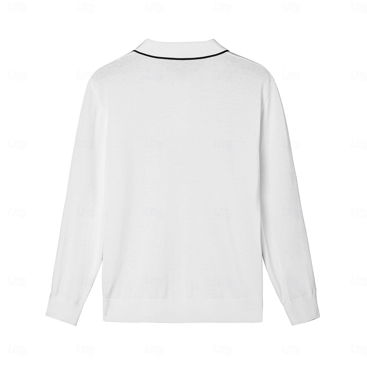 Linen-Silk Quarter Zip Pullover Sweater - oukumen