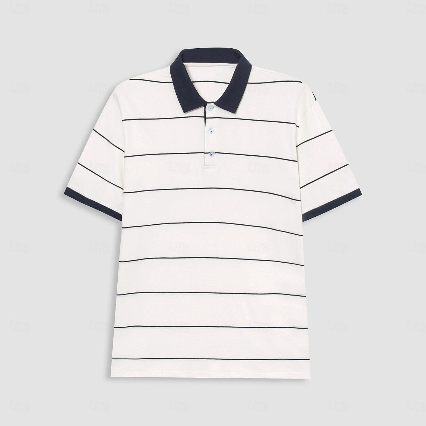 100% Cotton Golf Knit Polo - oukumen