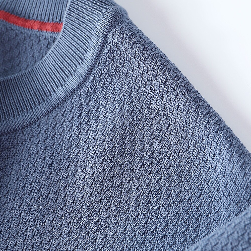 TENCEL™ Lyocell Silk Blend Luxe Knit Tee - oukumen