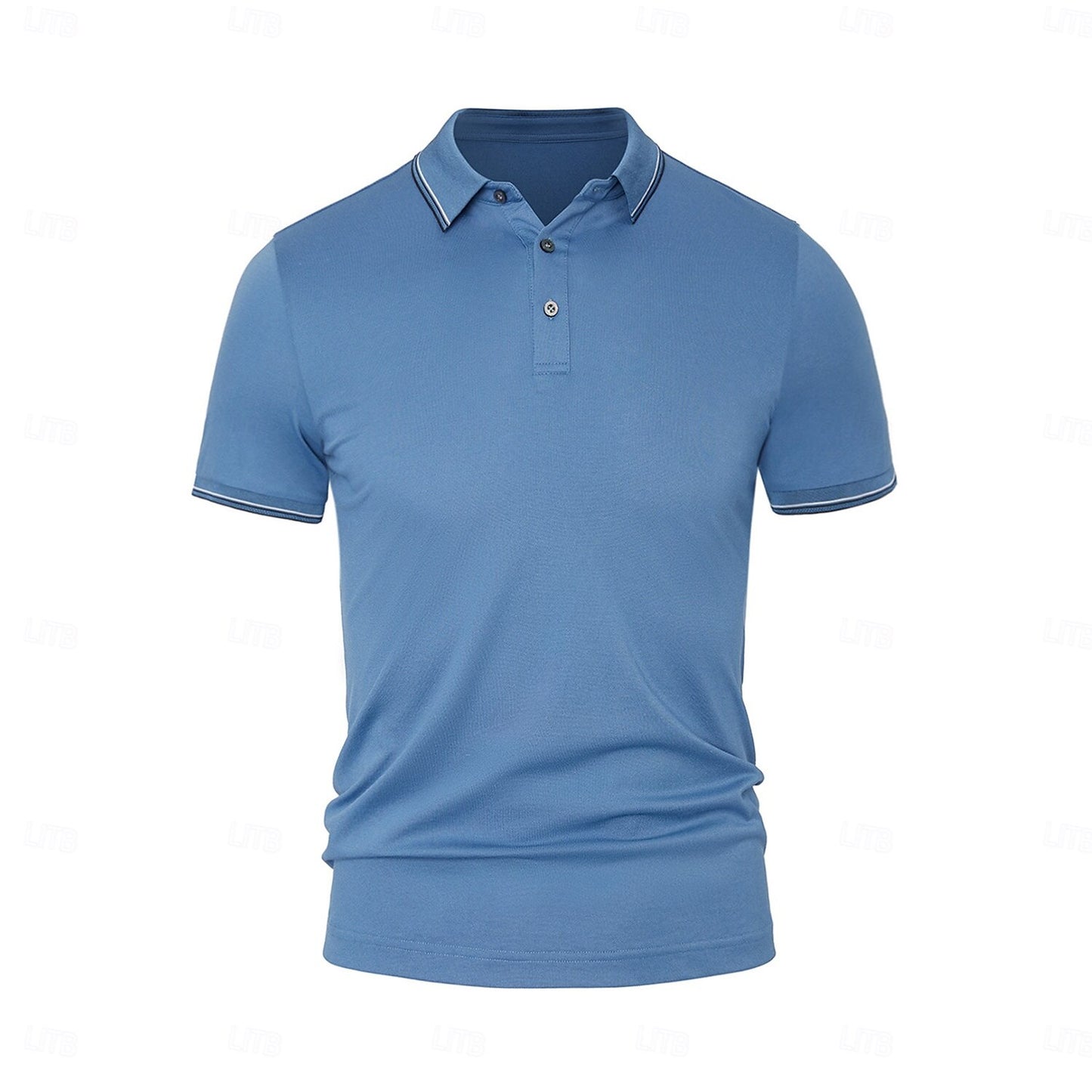 Silk-Cotton Refined Polo - oukumen