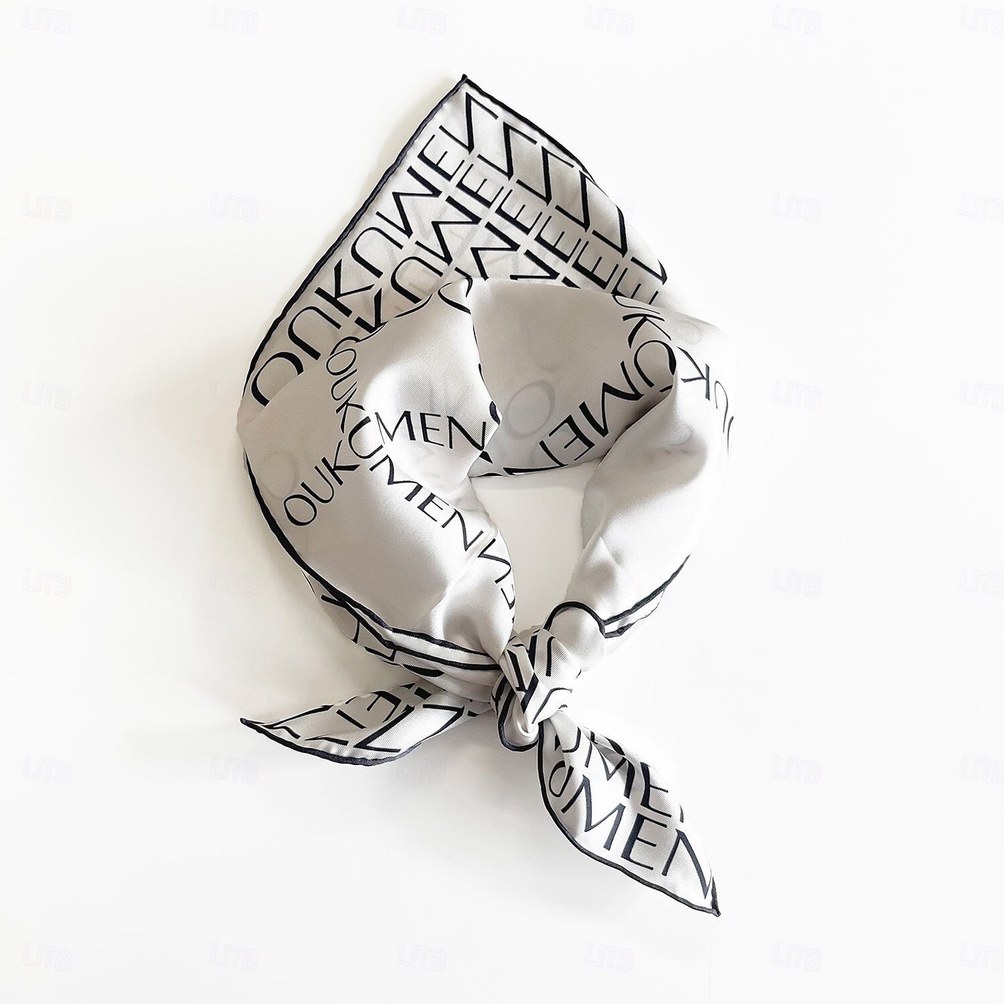 100% Silk OUKUMEN Bandana Scarf - oukumen