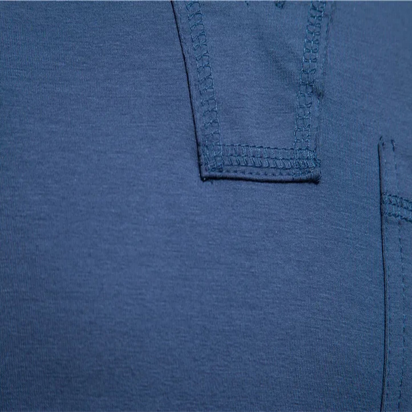 100% Cotton V-Neck Pocket T-Shirt - oukumen