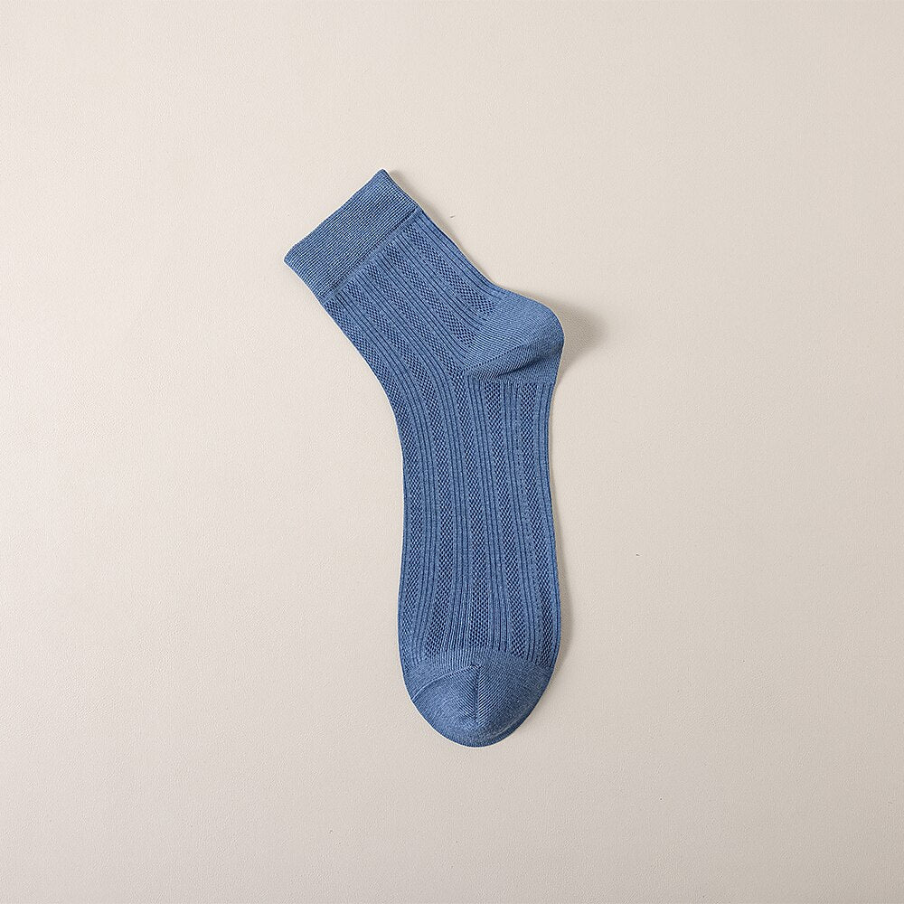 100% Cotton Classic Socks - oukumen