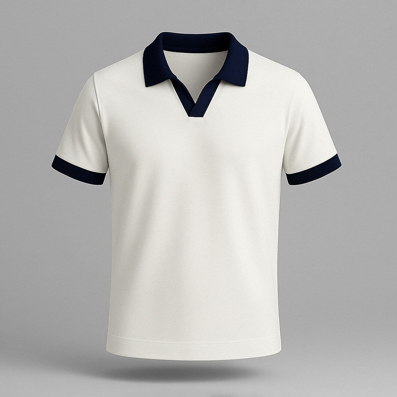 100% Cotton Colorblock Performance Polo - oukumen