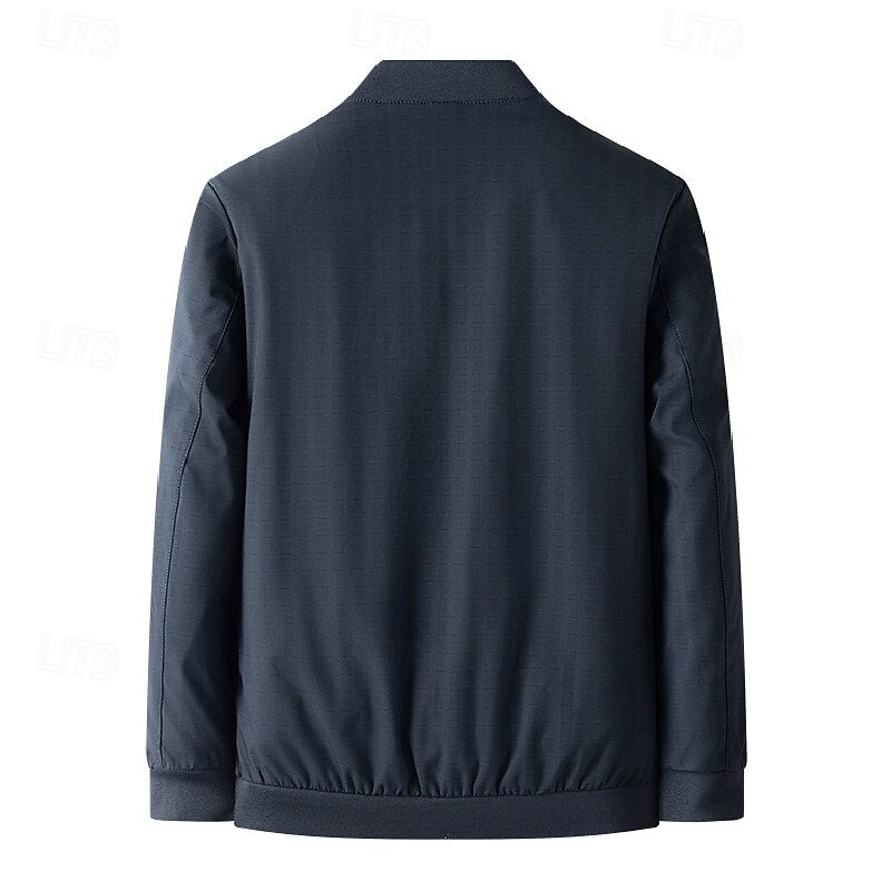 Executive Lightweight Zip-Up Jacket - oukumen