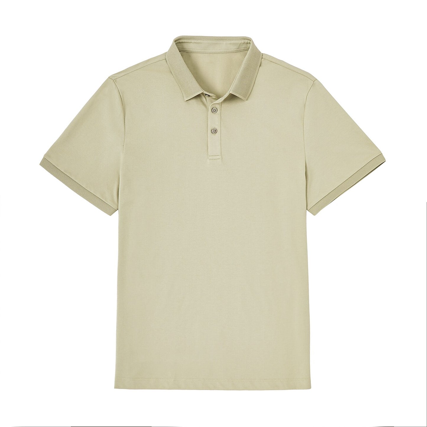 Cotton Silk Timeless Solid Color Polo - oukumen