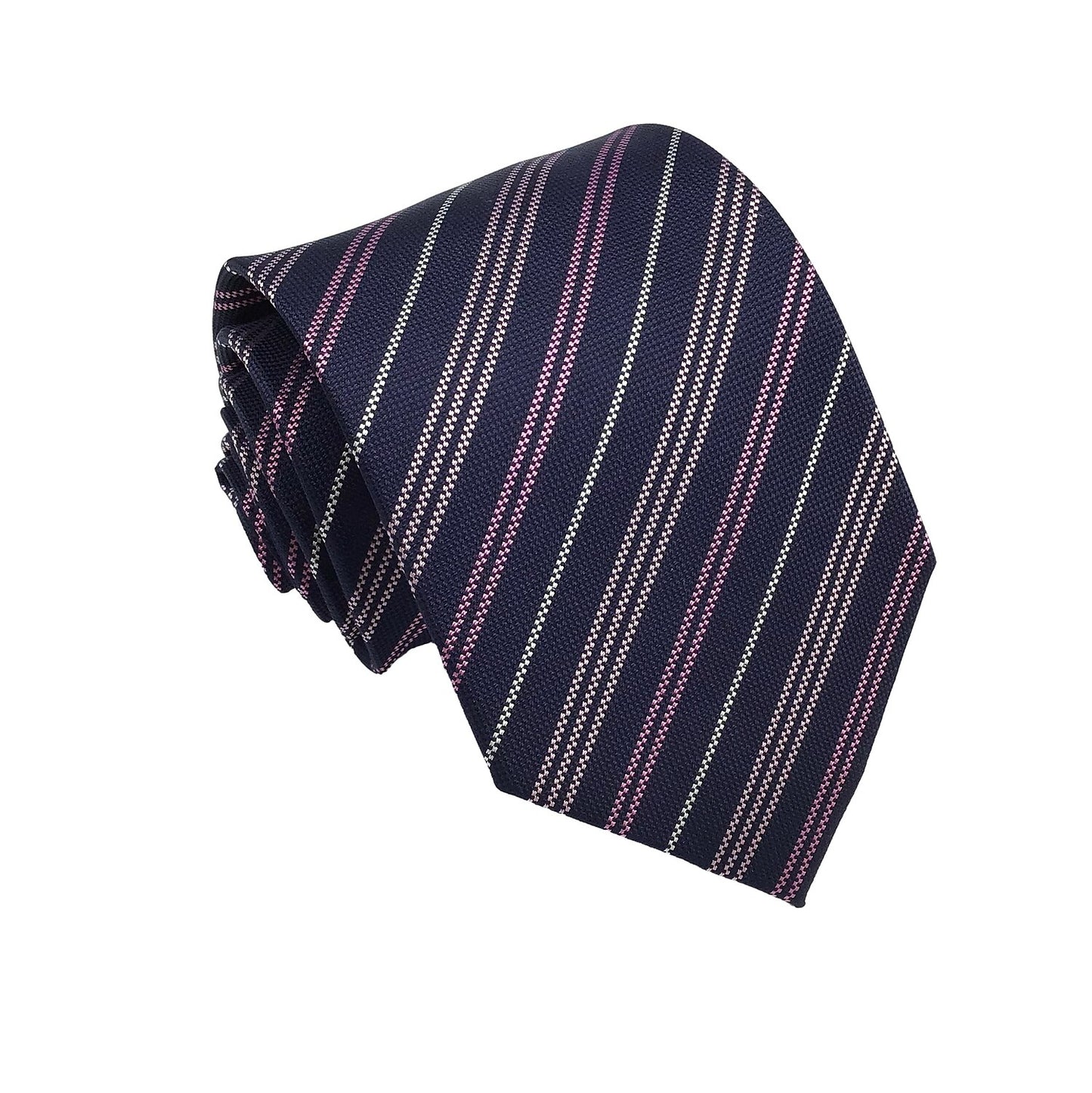 100% Silk Plum Purple Tie - oukumen