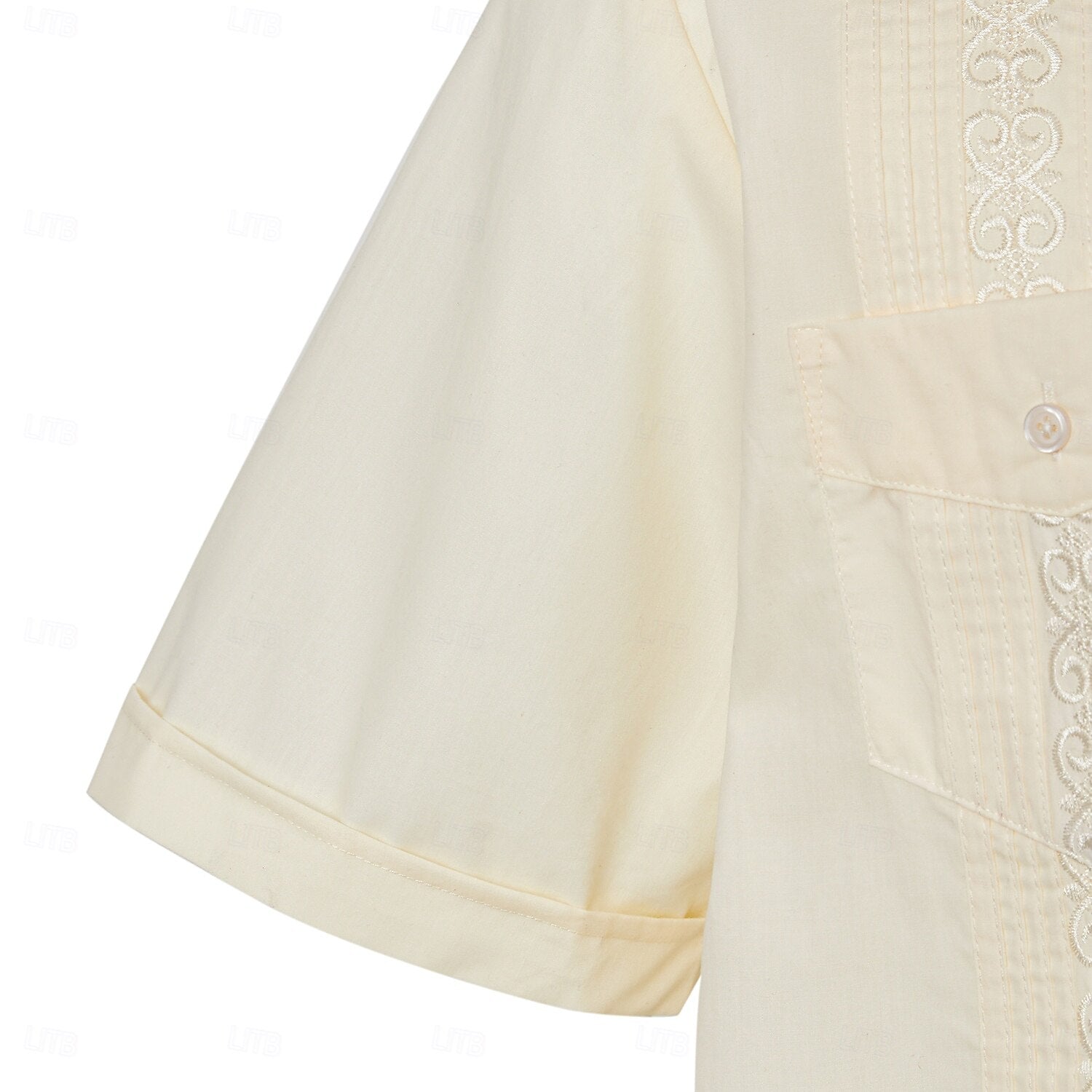 Classic Guayabera Cotton Shirt - oukumen