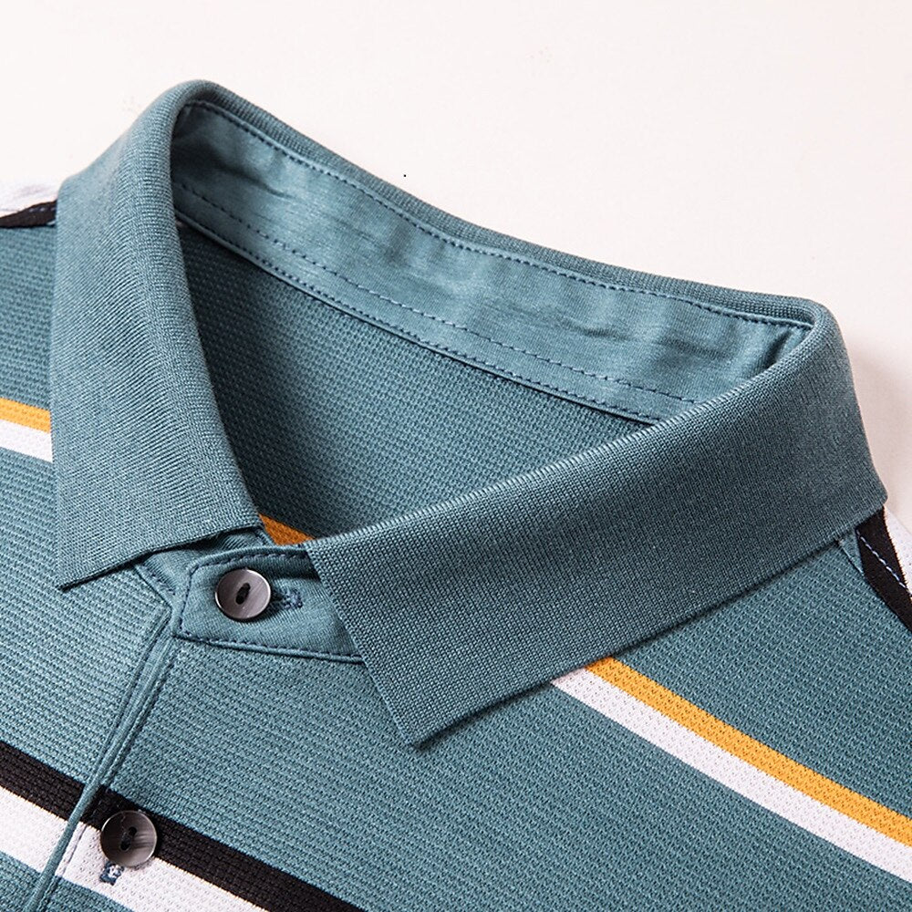 Tencel Mulberry Silk Luxury Polo Shirt