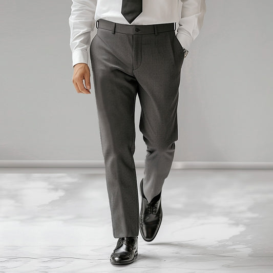 No-Iron Dress Pants - oukumen