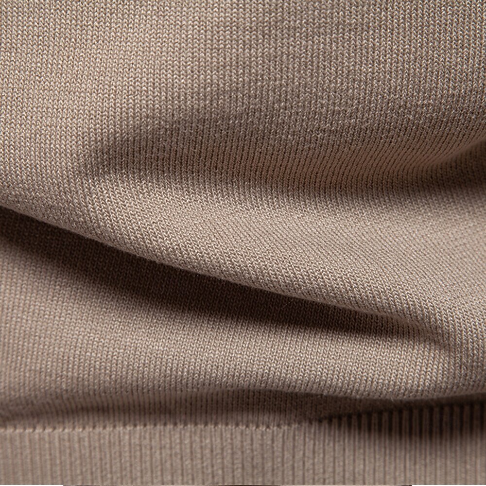 Quarter Zip Short Sleeve Polo - oukumen