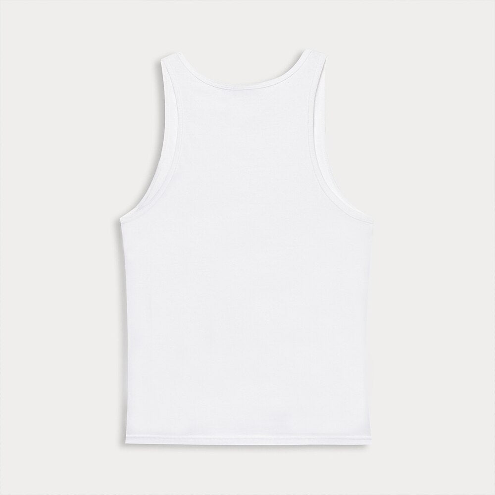100% Cotton Crew Neck Tank Top