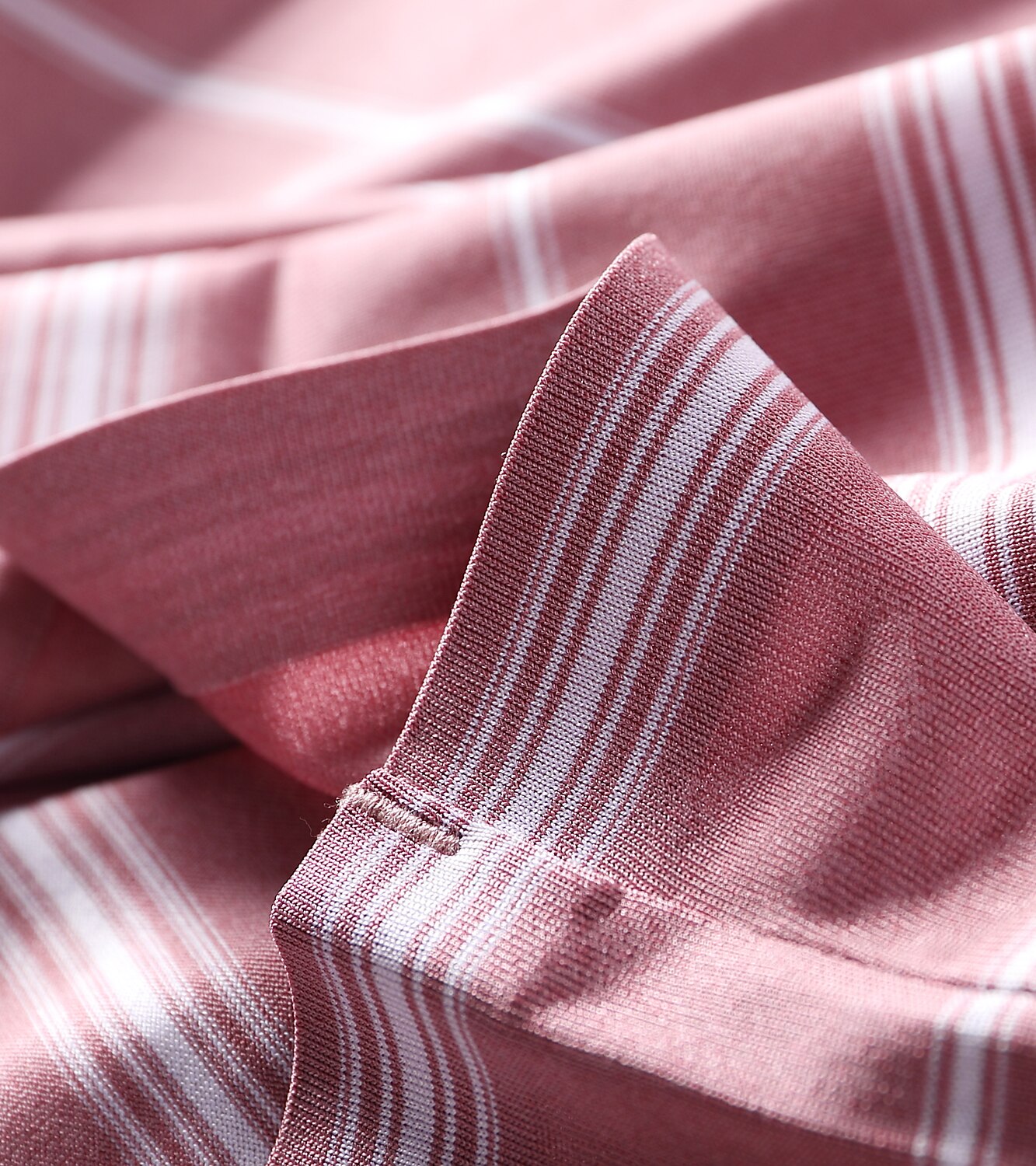 Luxury Striped Silk-Blend Polo Shirt - oukumen