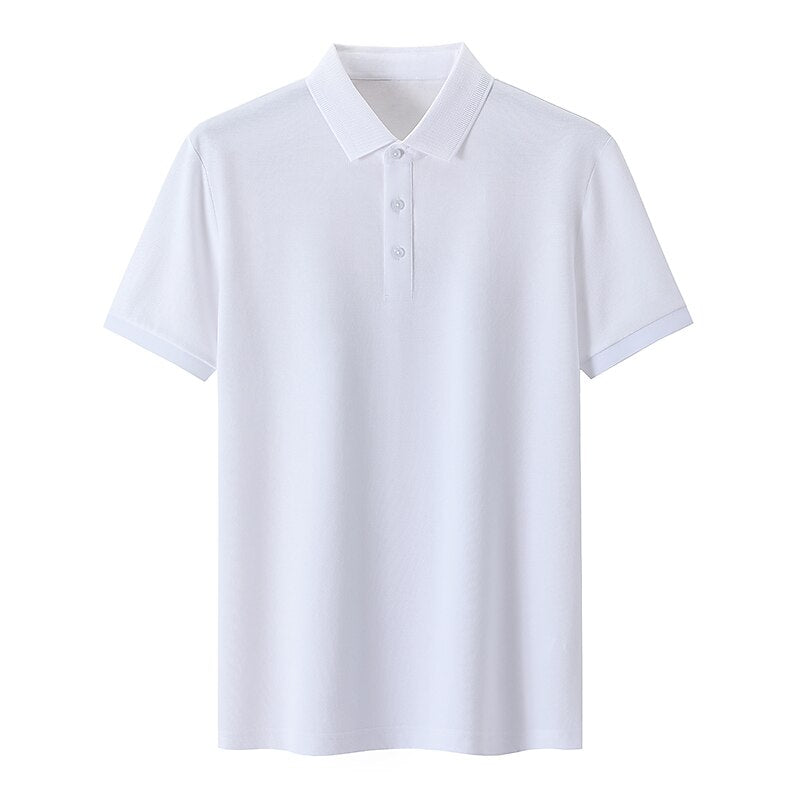 Short Sleeve Business Casual Polo - oukumen