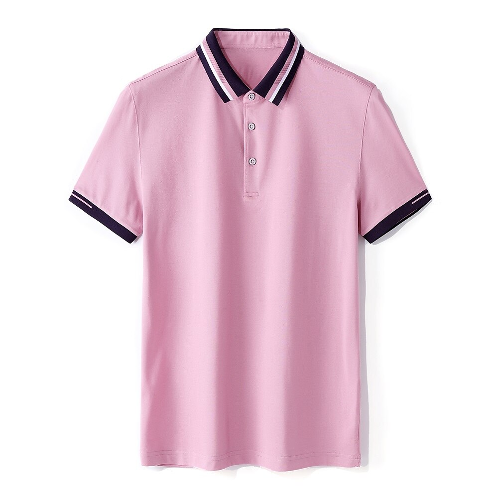 Luxury Mulberry Silk Blend Polo - oukumen