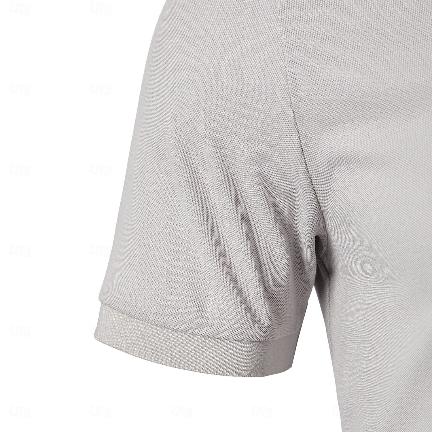 Modern Colorblock Knit Polo Shirt - oukumen