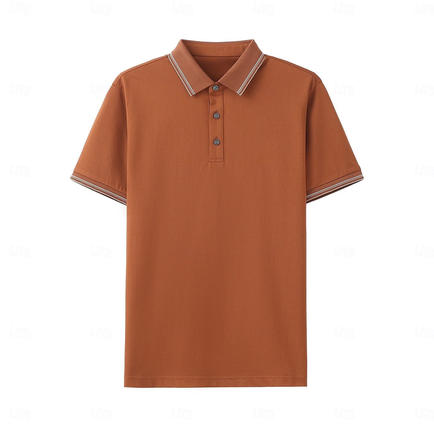 Silk-Cotton Refined Polo - oukumen