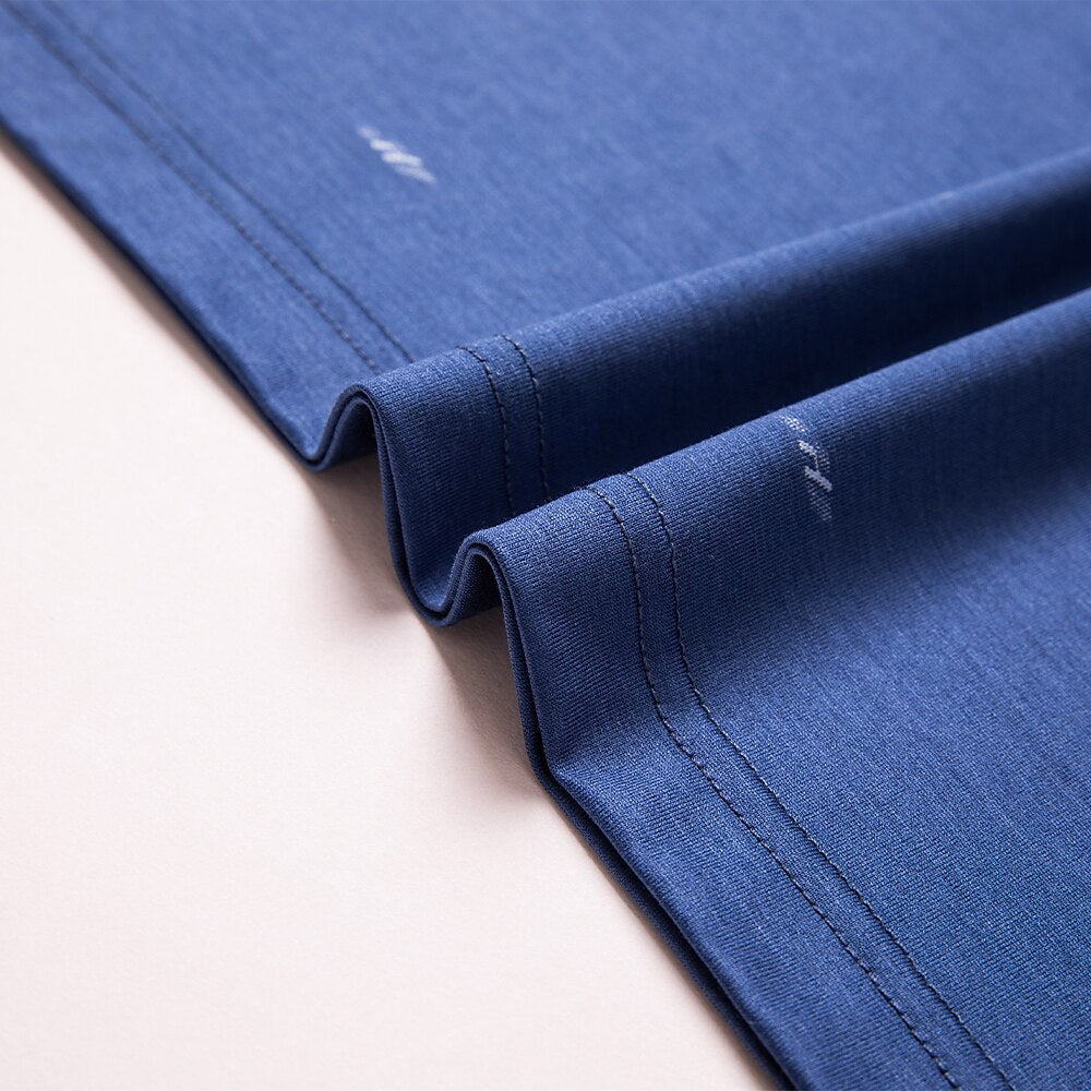 Premium Tencel Cotton Silk Polo Shirt - oukumen