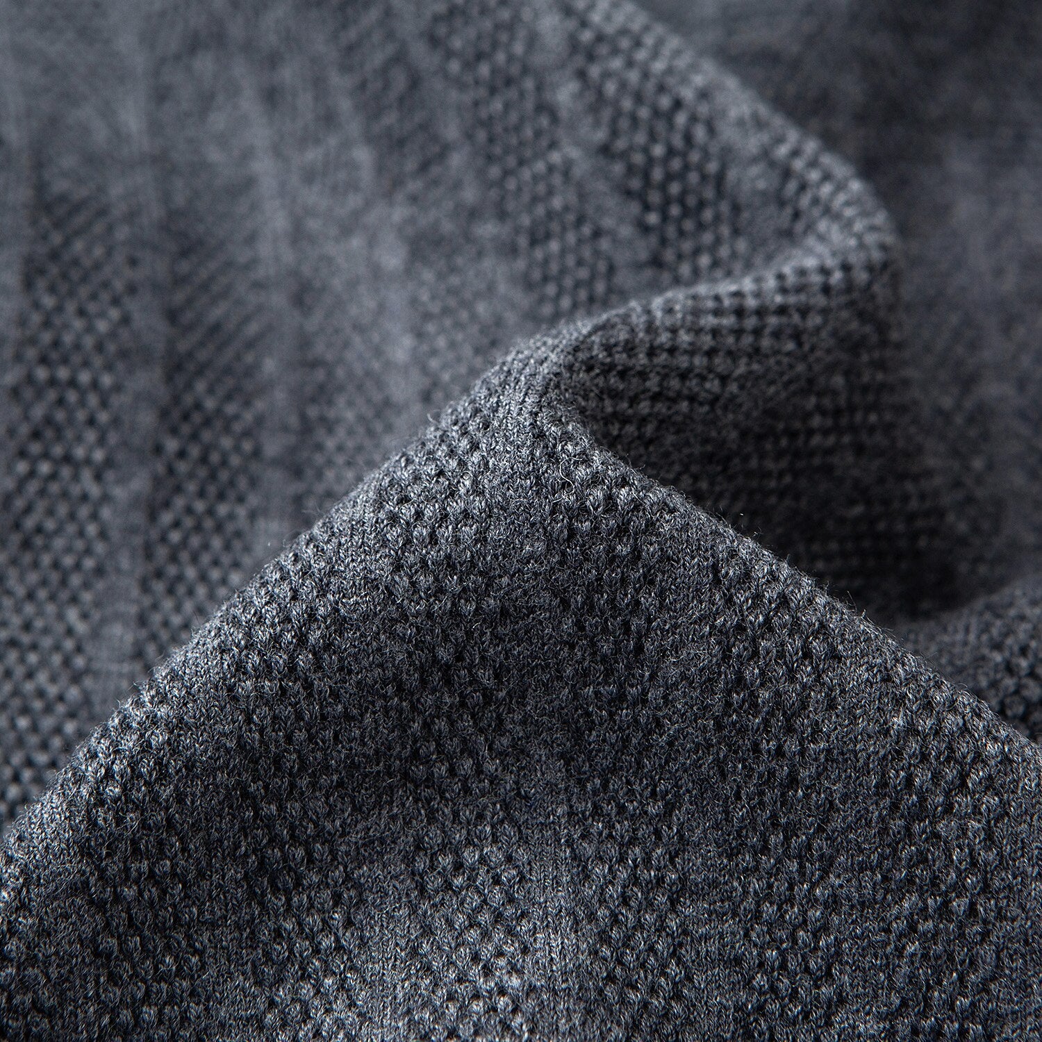 Textured Knit Blazer - oukumen