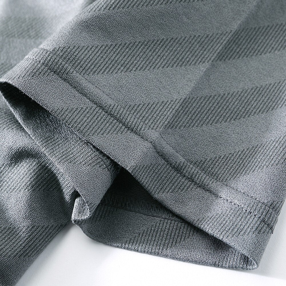 Business Casual Silk Polo Shirt - oukumen